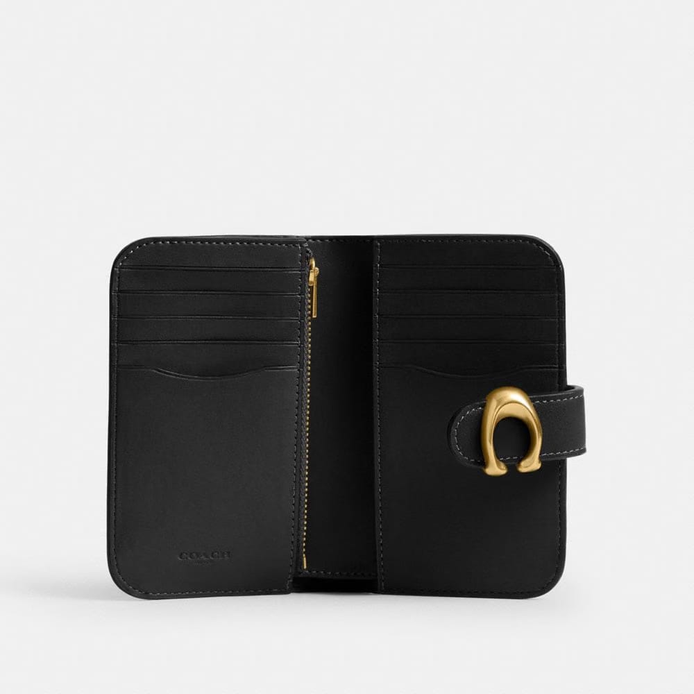 Coach Tabby Wallet Brass Black