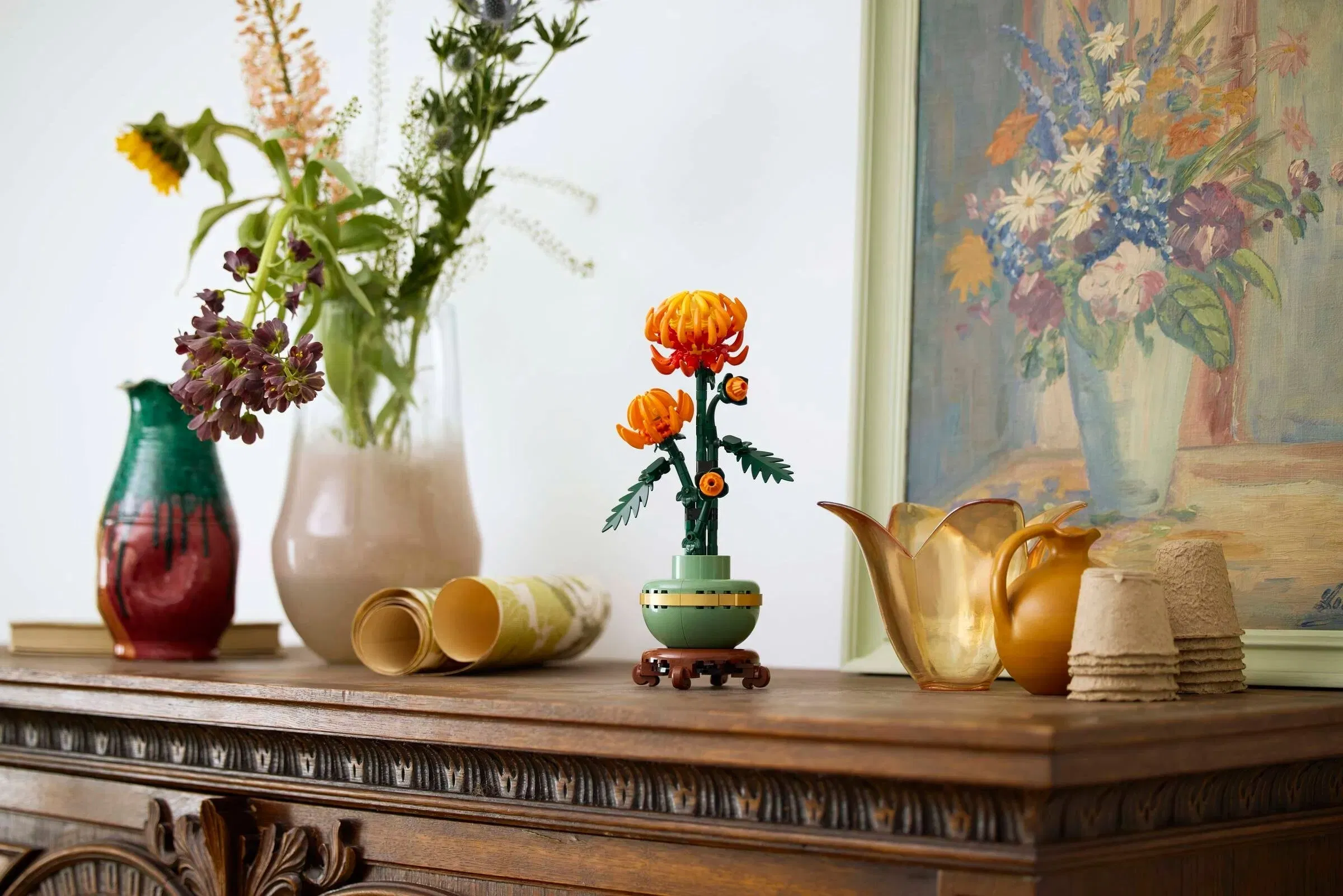 Lego Chrysanthemum
