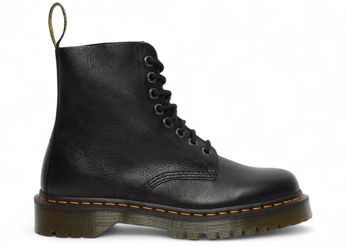Dr. Martens 1460 Bex Pisa Leather Lace Up Boot Black