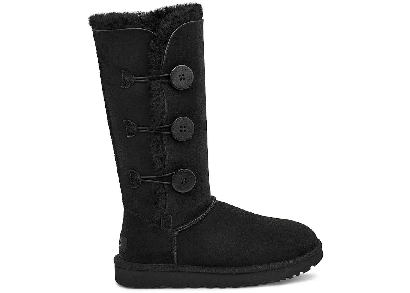Ugg Bailey Button Triplet Ii Boot Black Womens