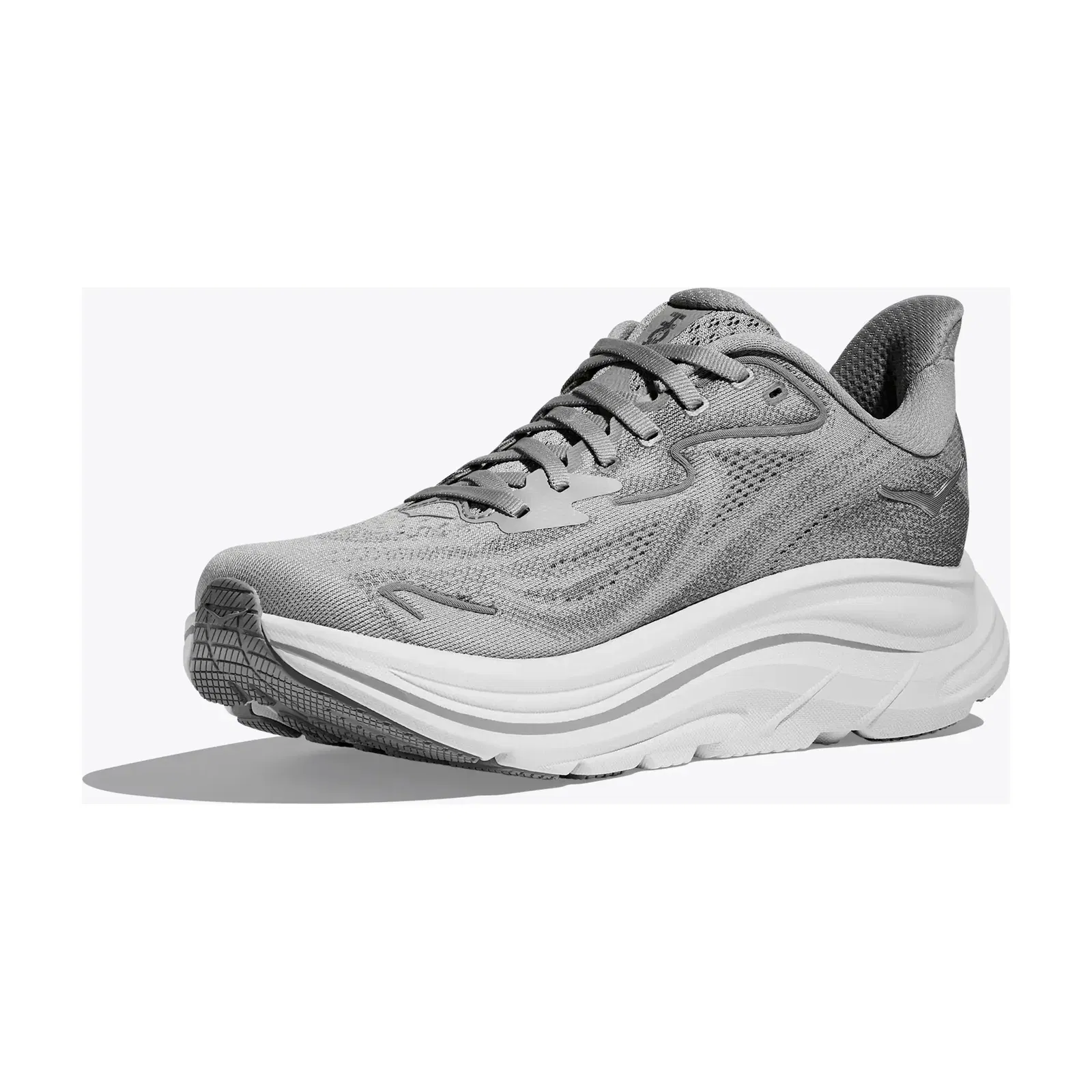 Hoka Women'S Clifton 10 Stellar Grey Galactic Grey