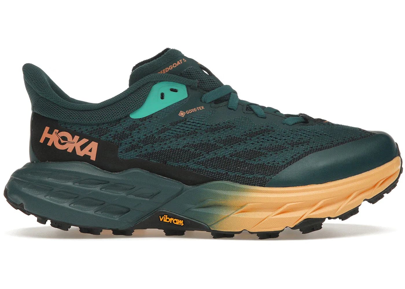 Hoka One One Speedgoat 5 Gore-Tex Deep Teal Black Womens