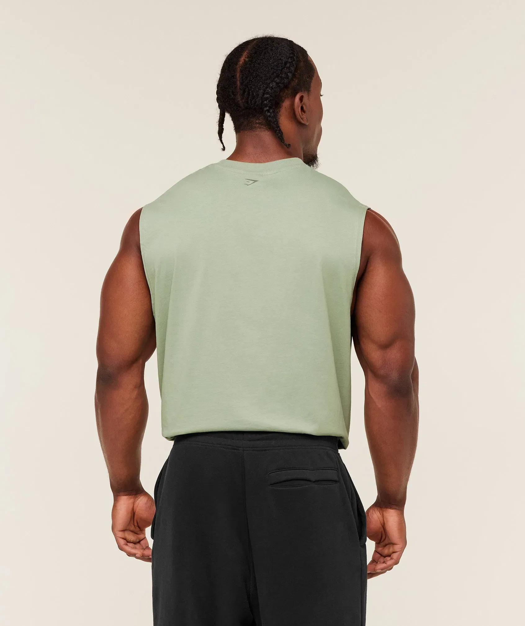 Gymshark Olde English Tank - GS Haze Green