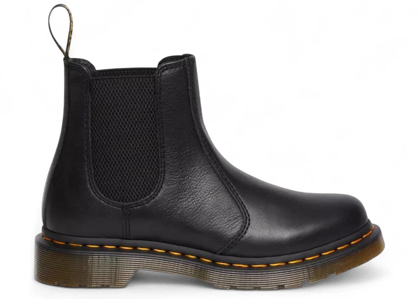 Dr. Martens Chelsea 2976 Virginia Leather Chelsea Boot Black Womens