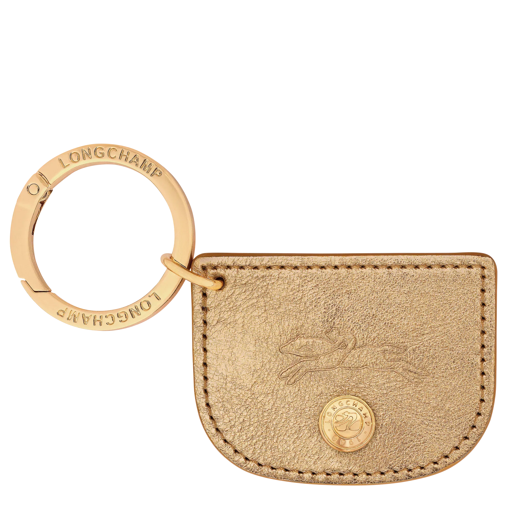 Longchamp Épure Key ring Gold