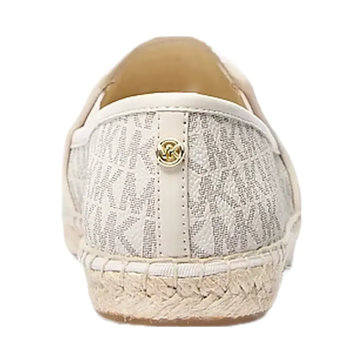 Michael Kors Hastings Signature Logo Slip-On Espadrille Vanilla