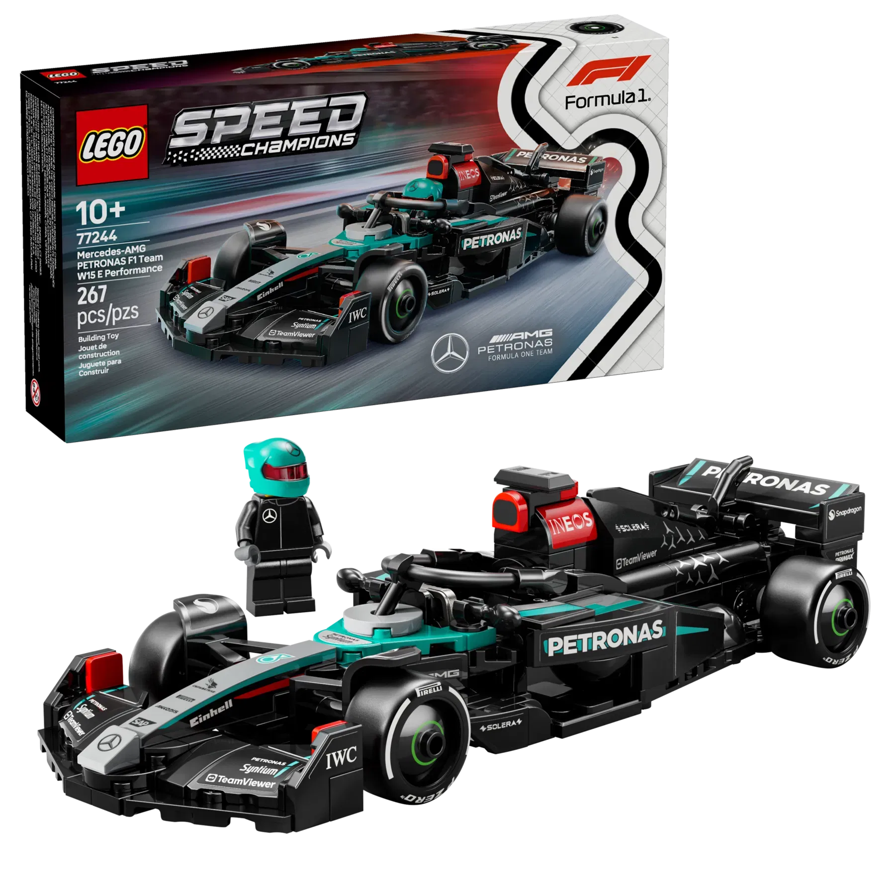 Lego Mercedes-AMG F1® W15 Race Car