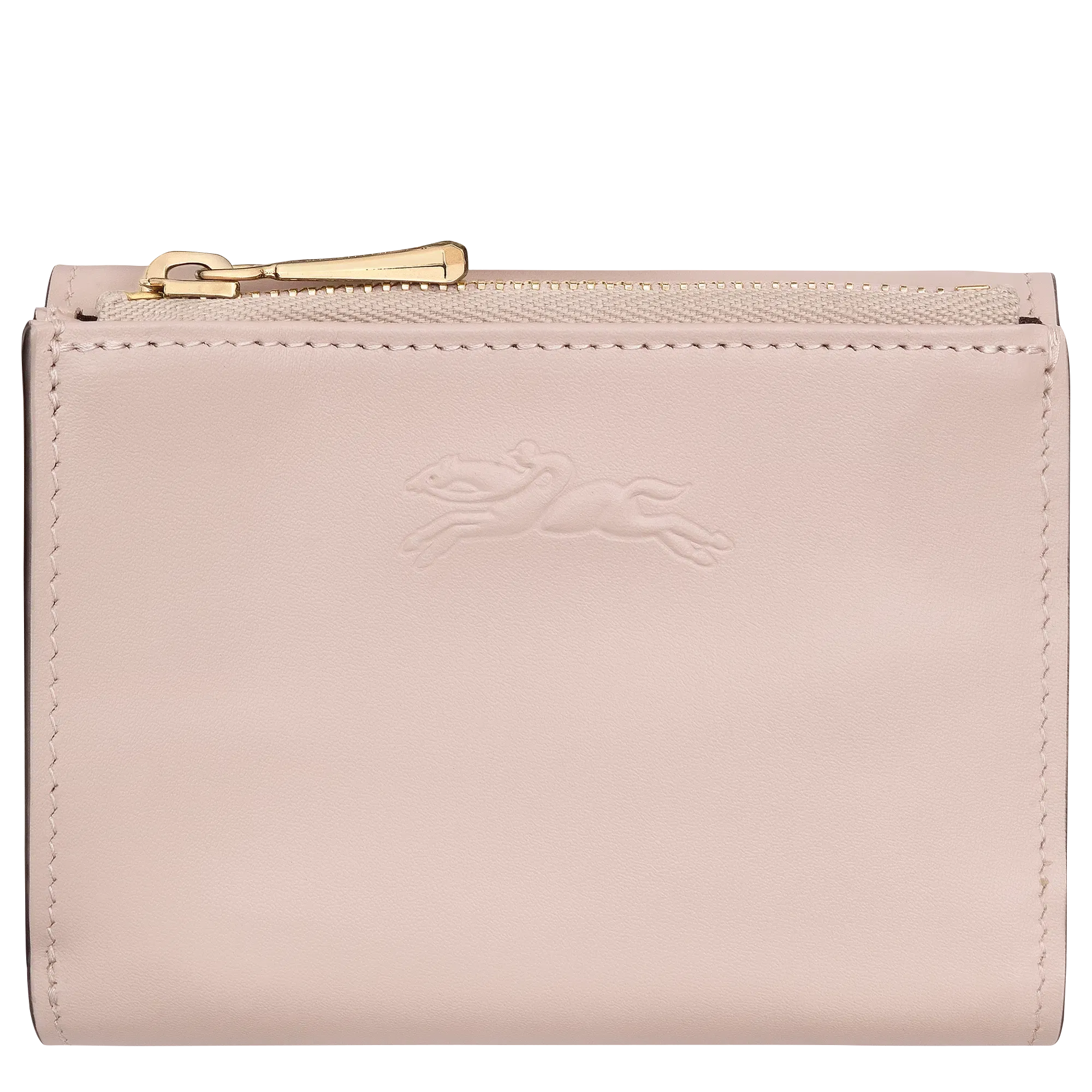 Longchamp Épure Compact wallet Petal Pink