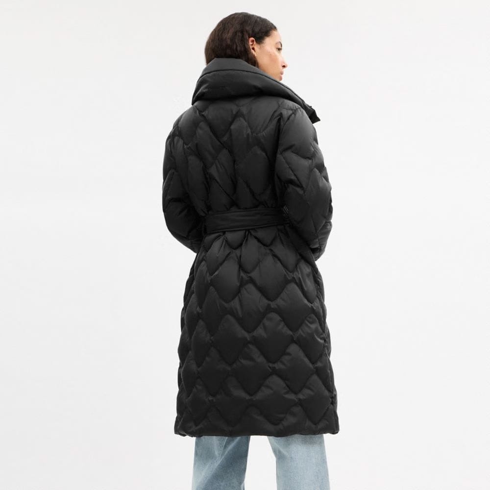 Quilted Long Puffer