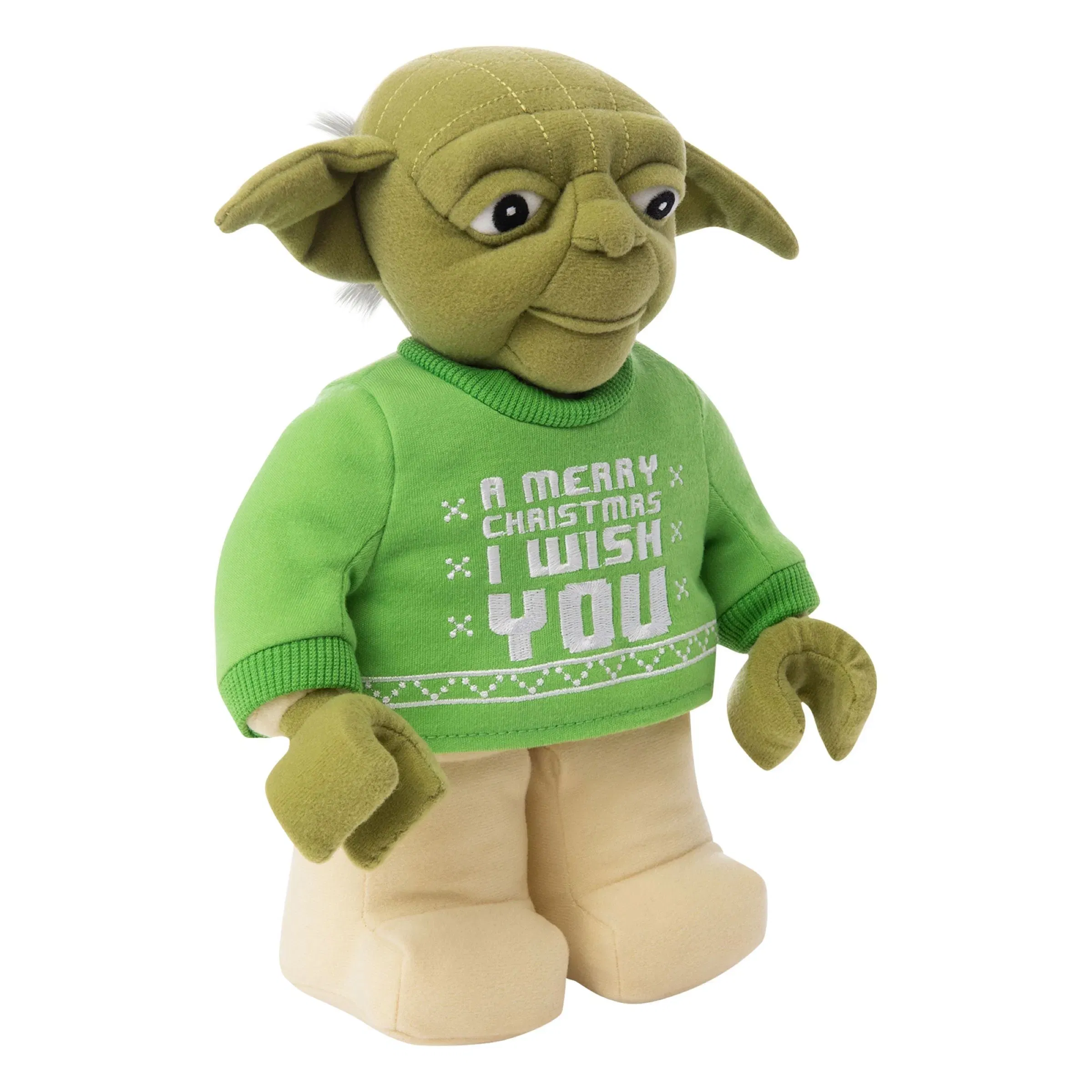 Lego Yoda Holiday Plush