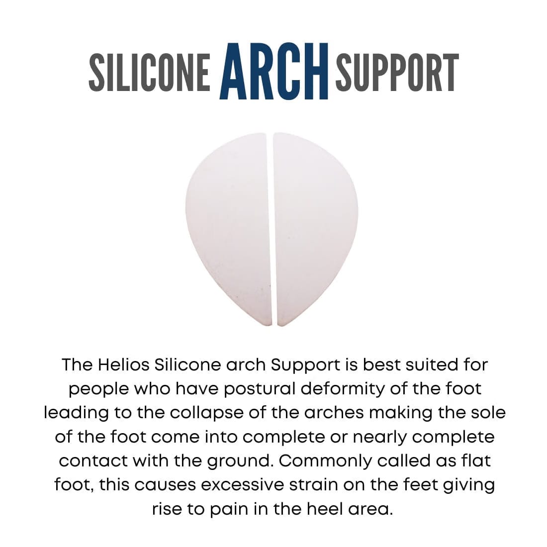 Helios Silicone Arch Support