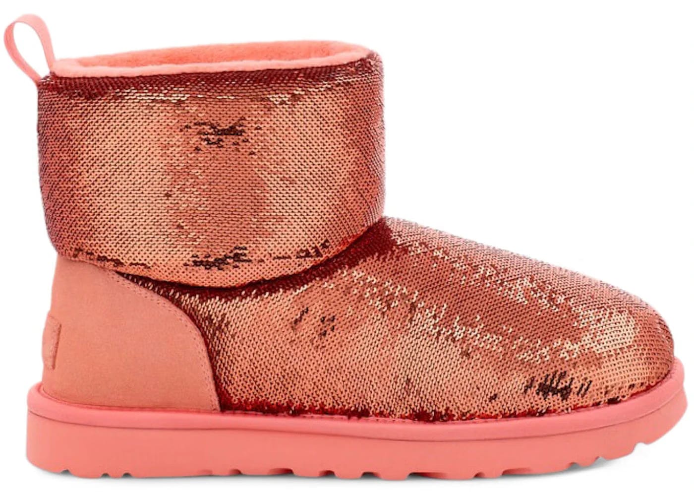 Ugg Classic Mini Boot Mirror Ball Starfish Pink Womens
