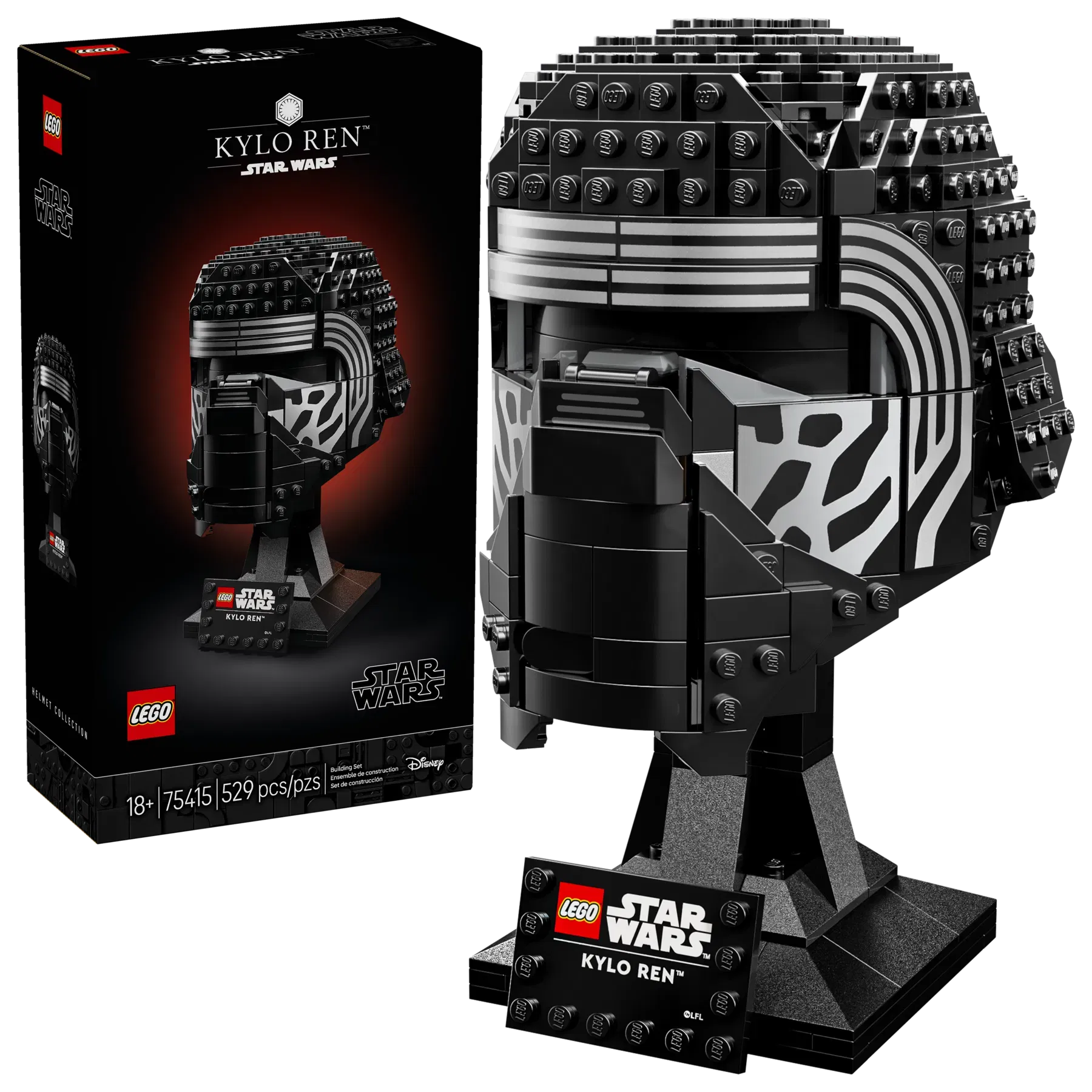 Lego Kylo Ren Helmet