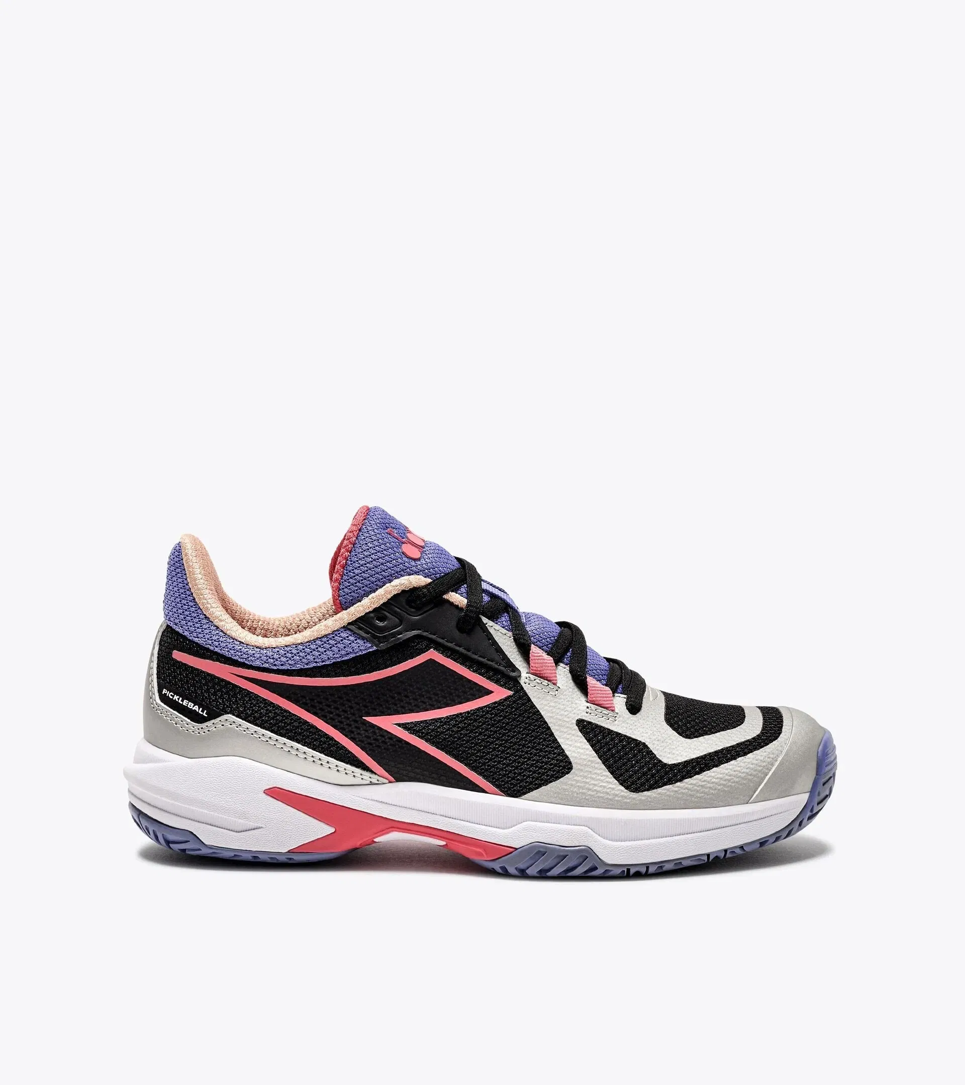 Diadora Trofeo 2 W Ag Pkl Black/Calypso Coral