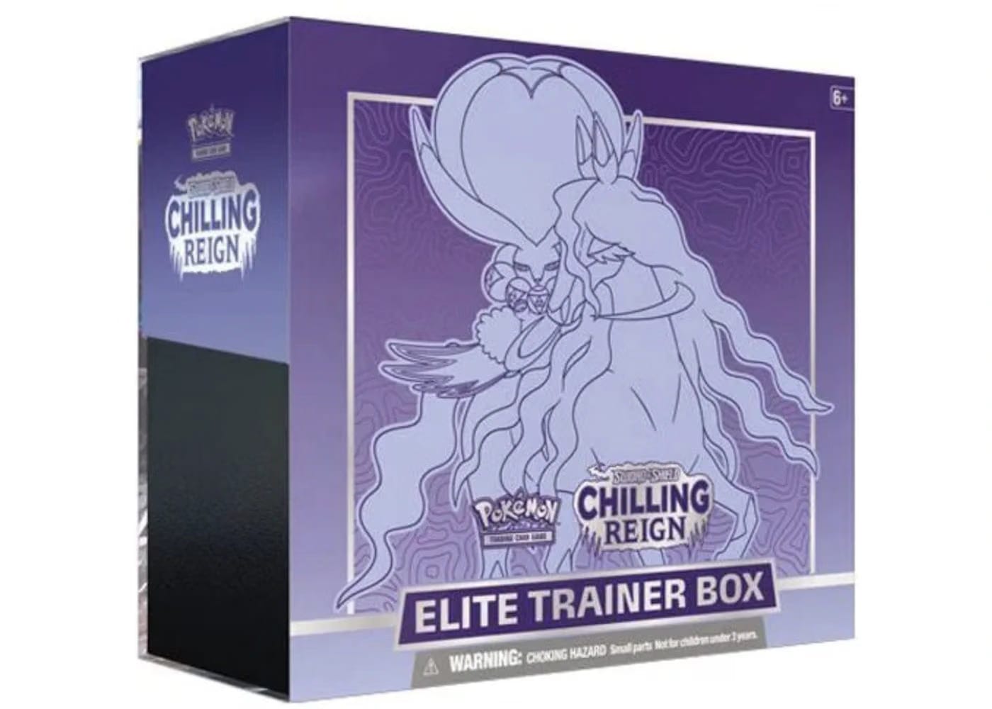 Pokemon Tcg Sword & Shield Chilling Reign Elite Trainer Box Shadow Rider Calyrex