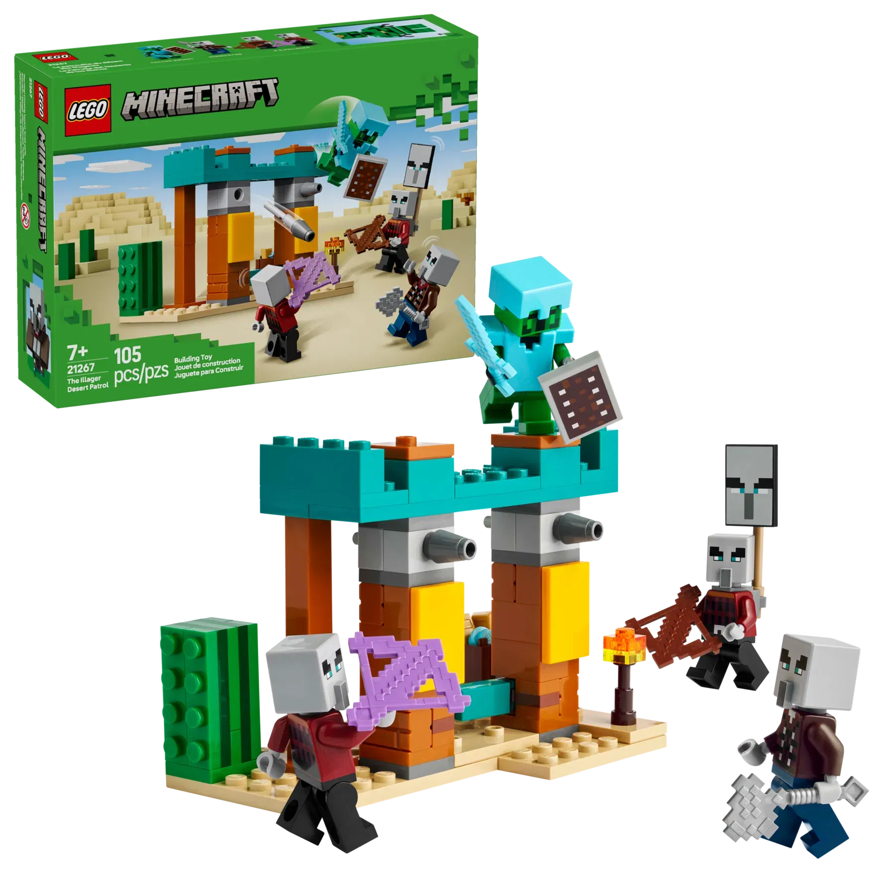 Lego The Illager Desert Patrol
