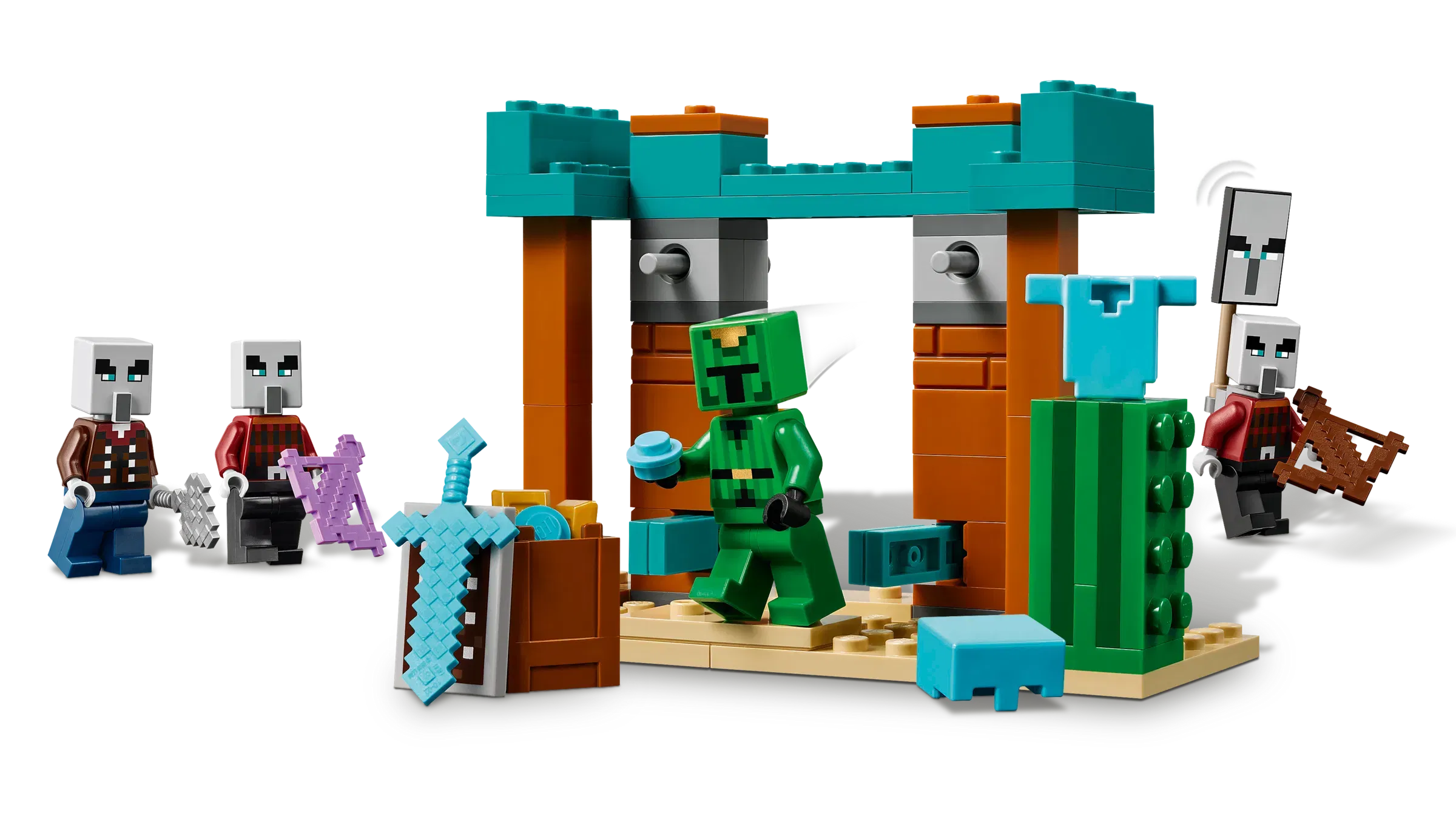 Lego The Illager Desert Patrol