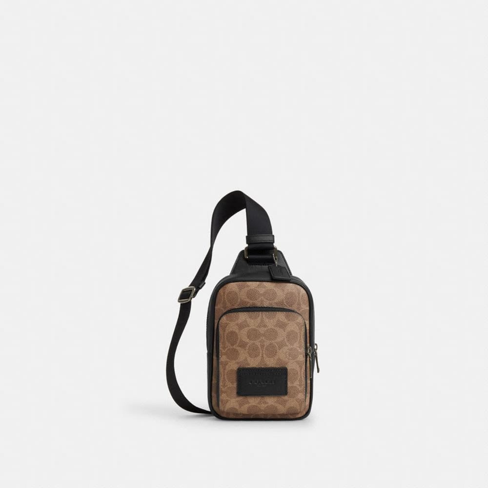 Racer Sling Pack In Signature Canvas