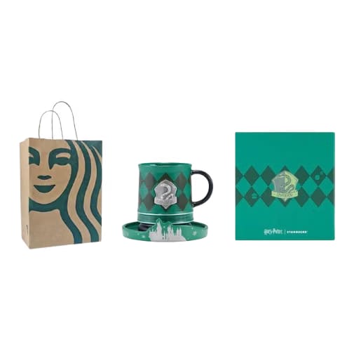 Starbucks x Harry Potter Collaboration Mug — Slytherin House Color-Changing Mug (365ml)