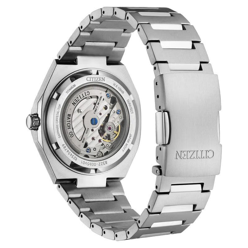 Citizen Zenshin 60 Automatic Blue Dial Mens Watch