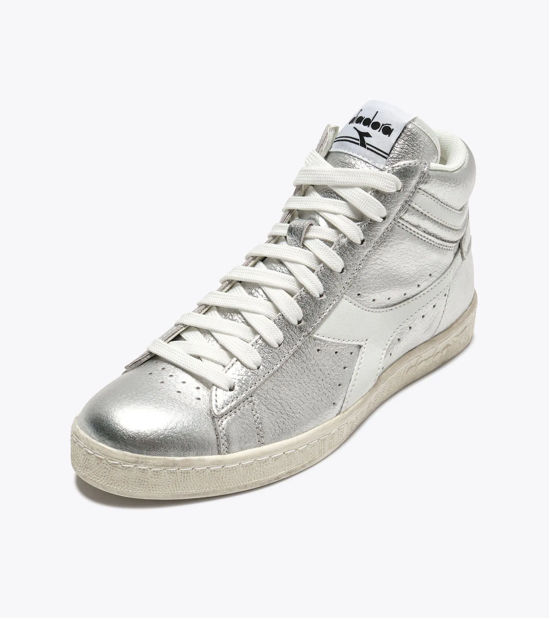 Diadora Game High Aura Wn Silver