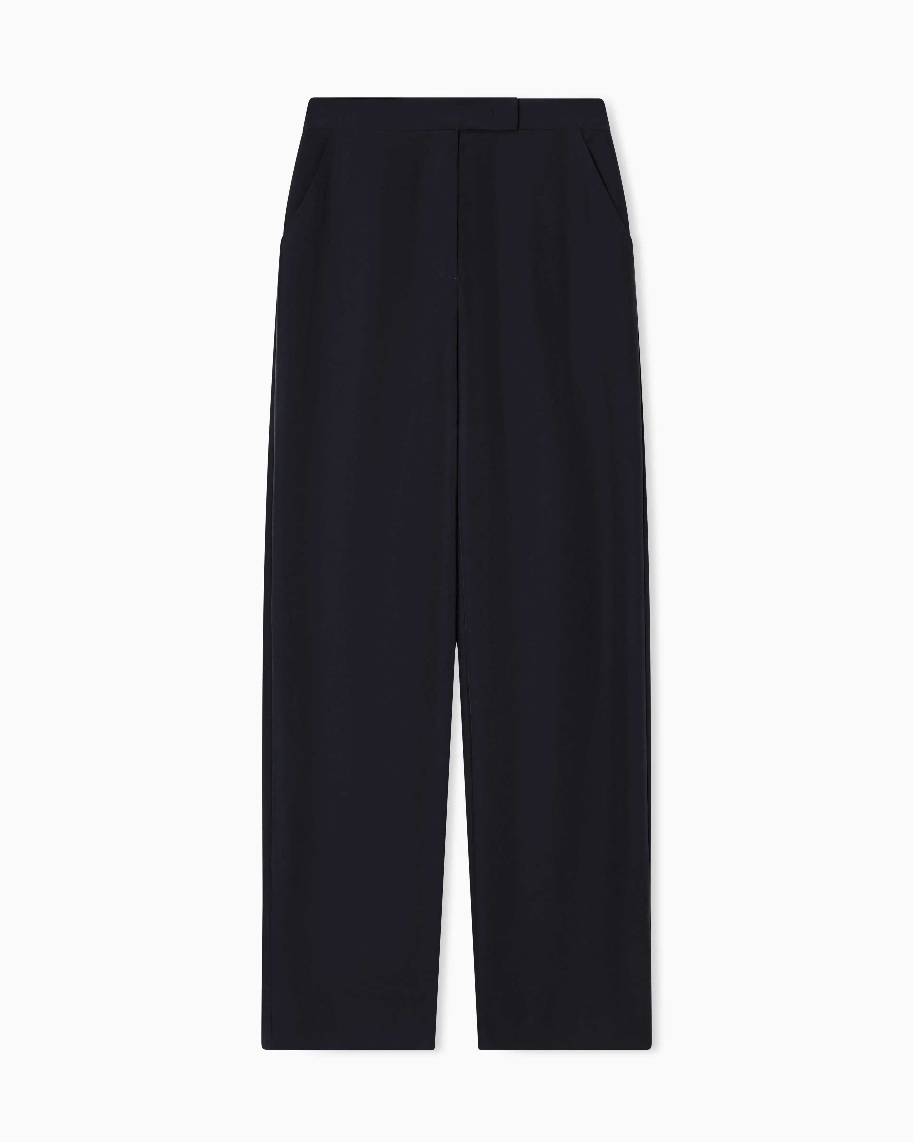 Emporio Armani Crepe palazzo trousers