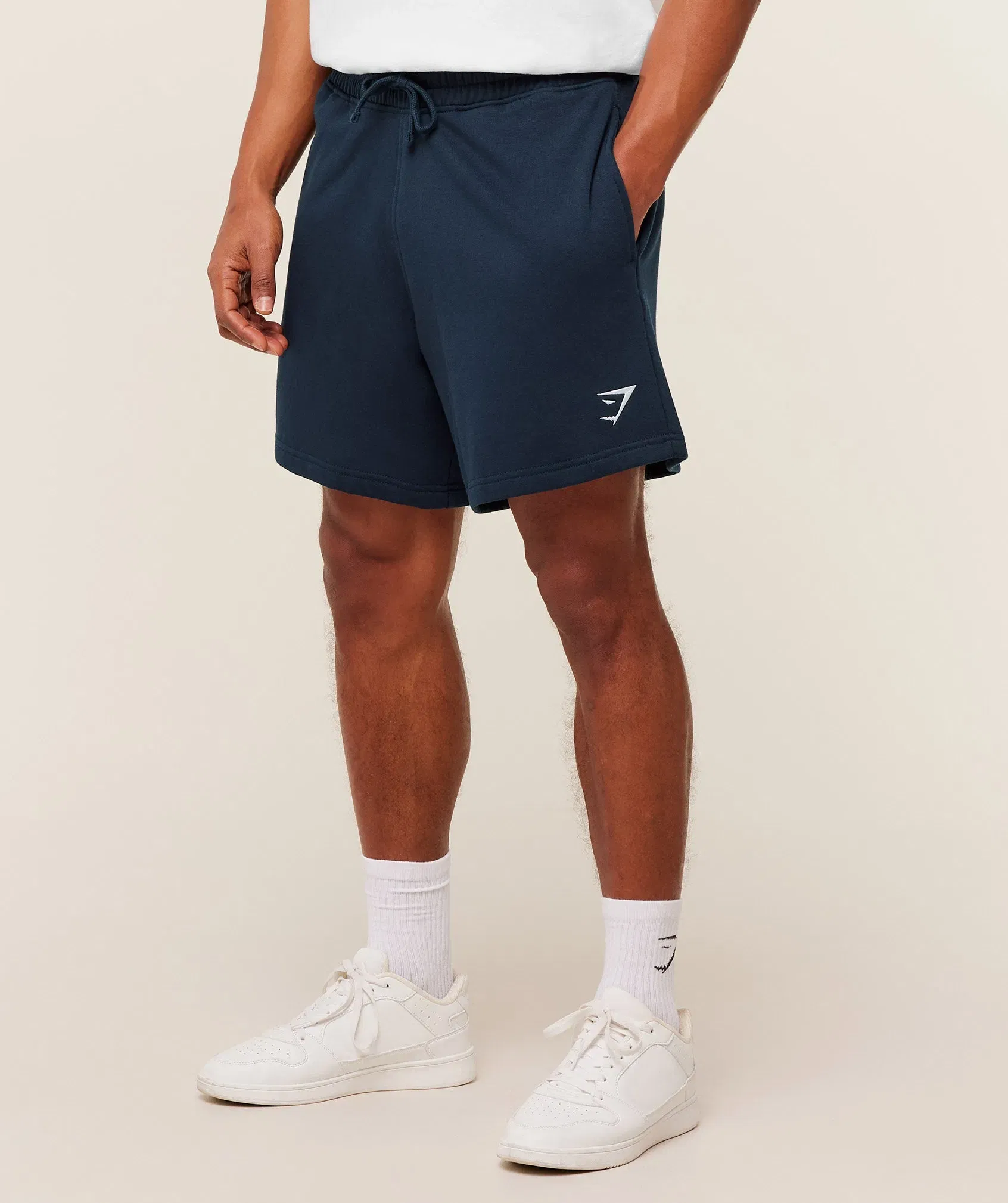Gymshark Crest Shorts - GS Navy