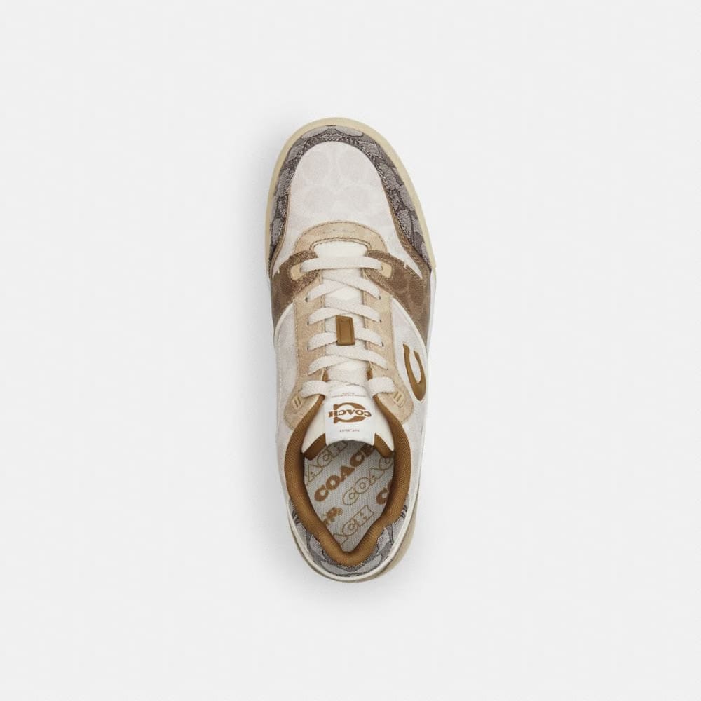 Men's Coach Soho Sneaker In Mixed Signature Multi