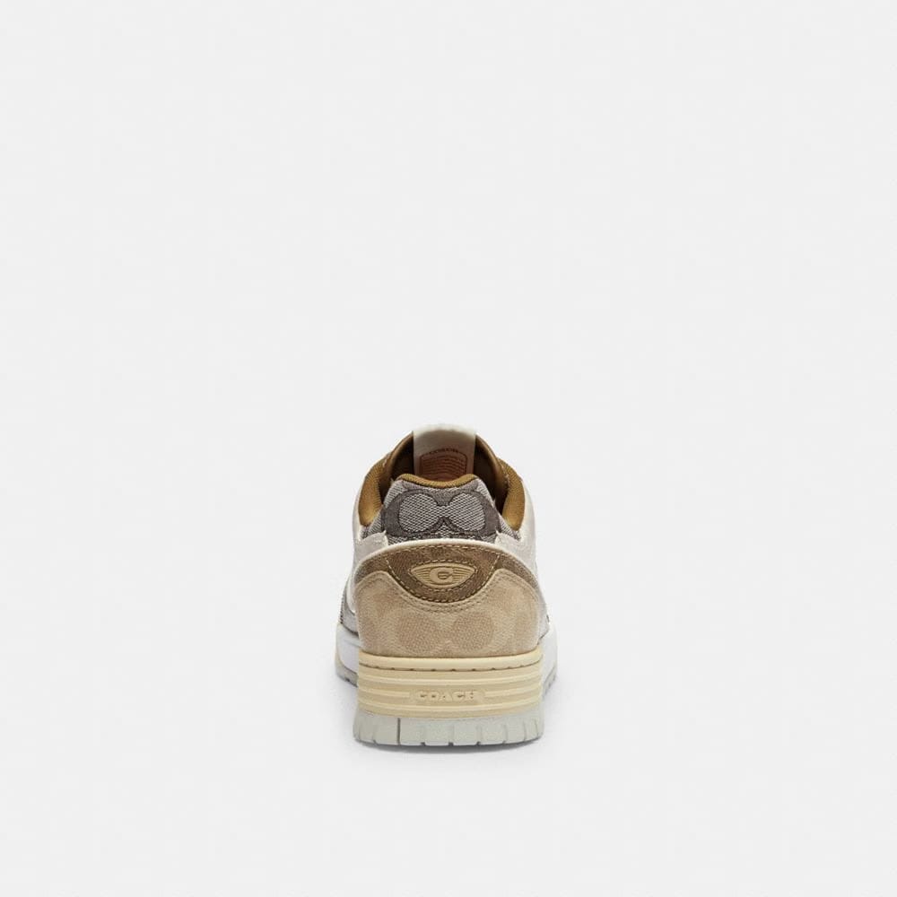 Men's Coach Soho Sneaker In Mixed Signature Multi