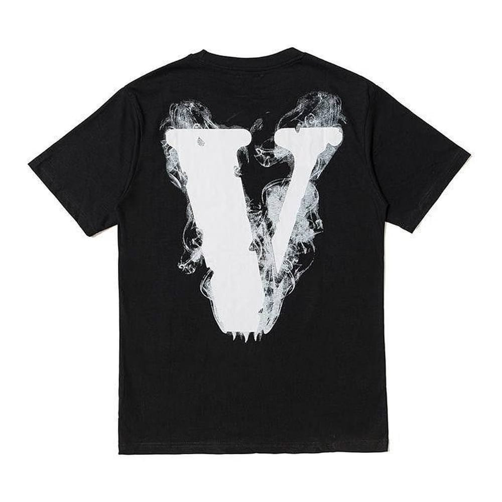 Vlone Pop Smoke Angel T-Shirt Black