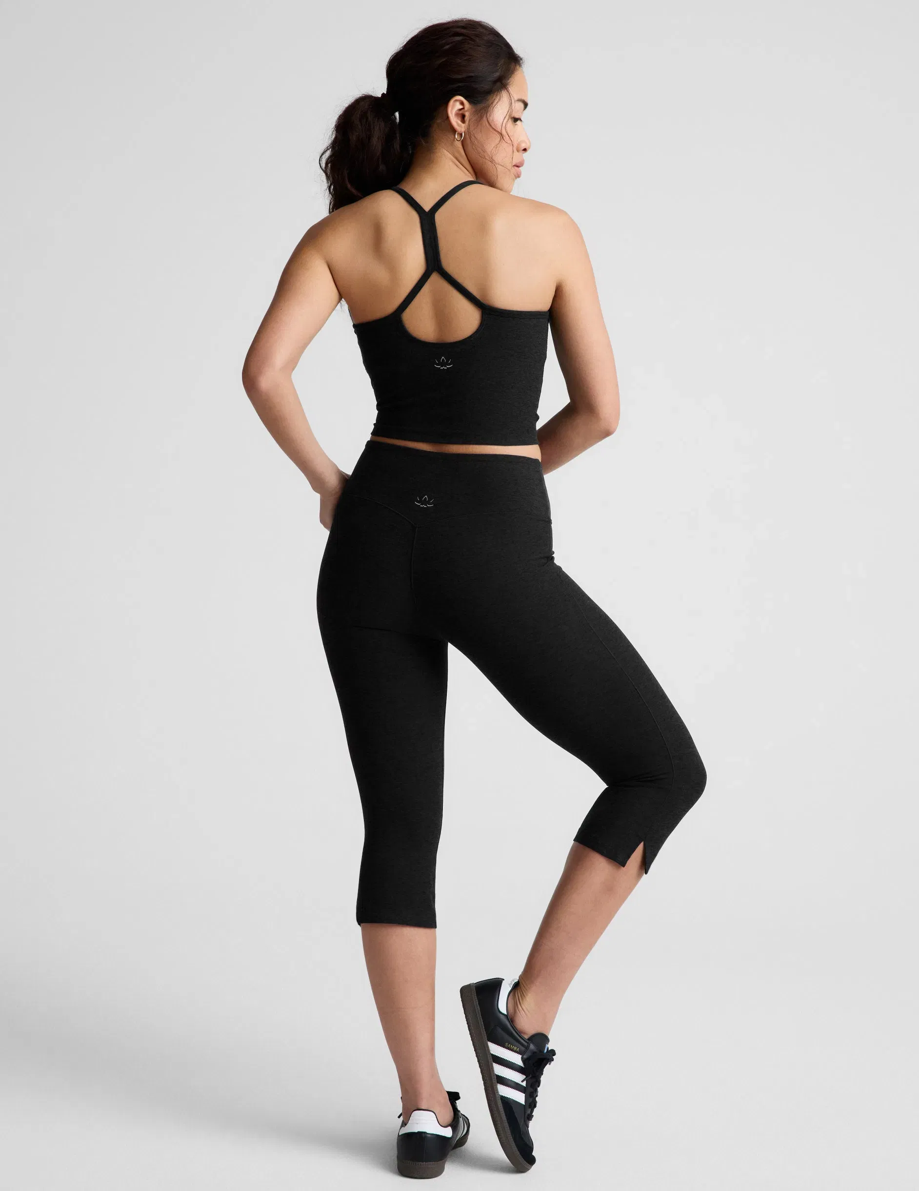 Beyond Yoga Spacedye MidRise Slit Pedal Pusher Legging Women's