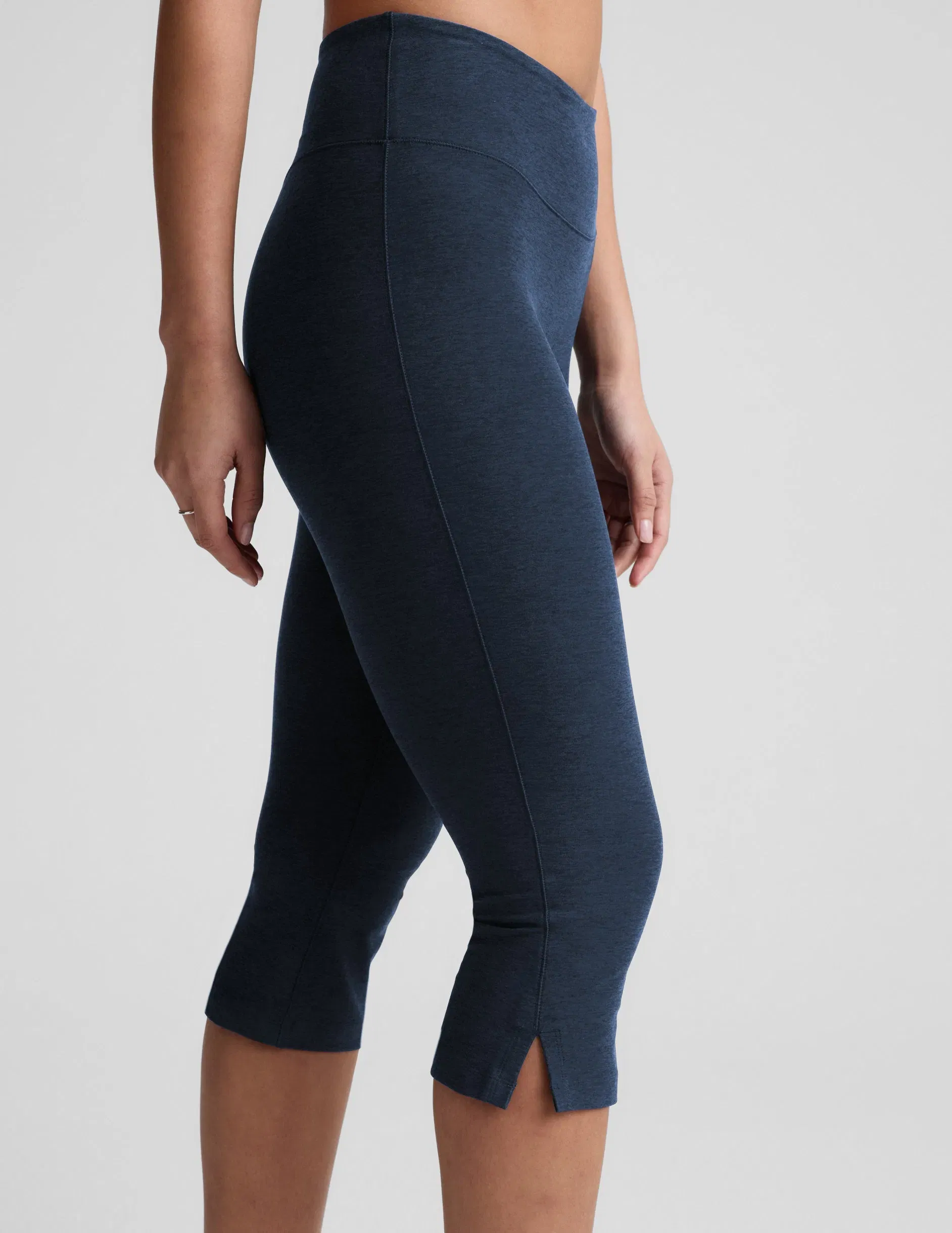 Beyond Yoga Spacedye MidRise Slit Pedal Pusher Legging Women's