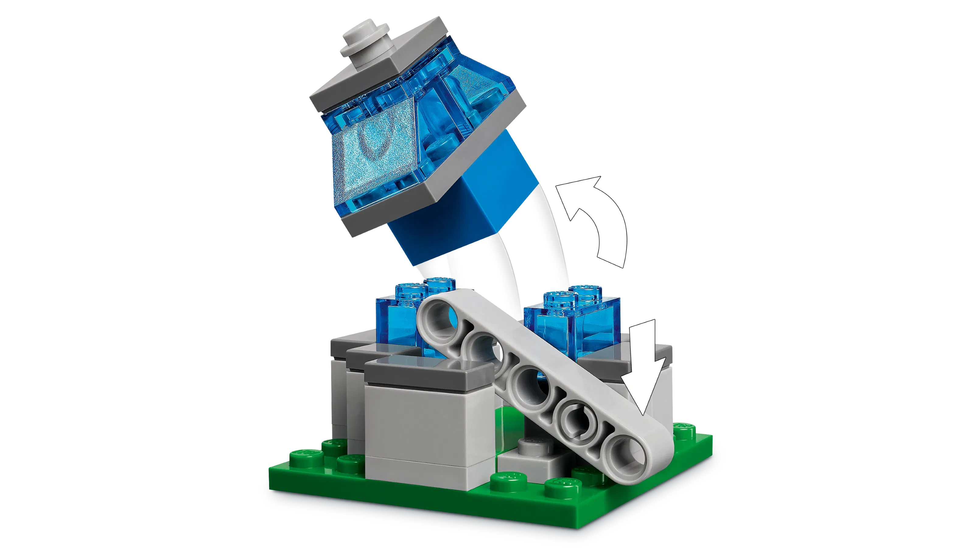 Lego The Ghast Balloon Village Attack