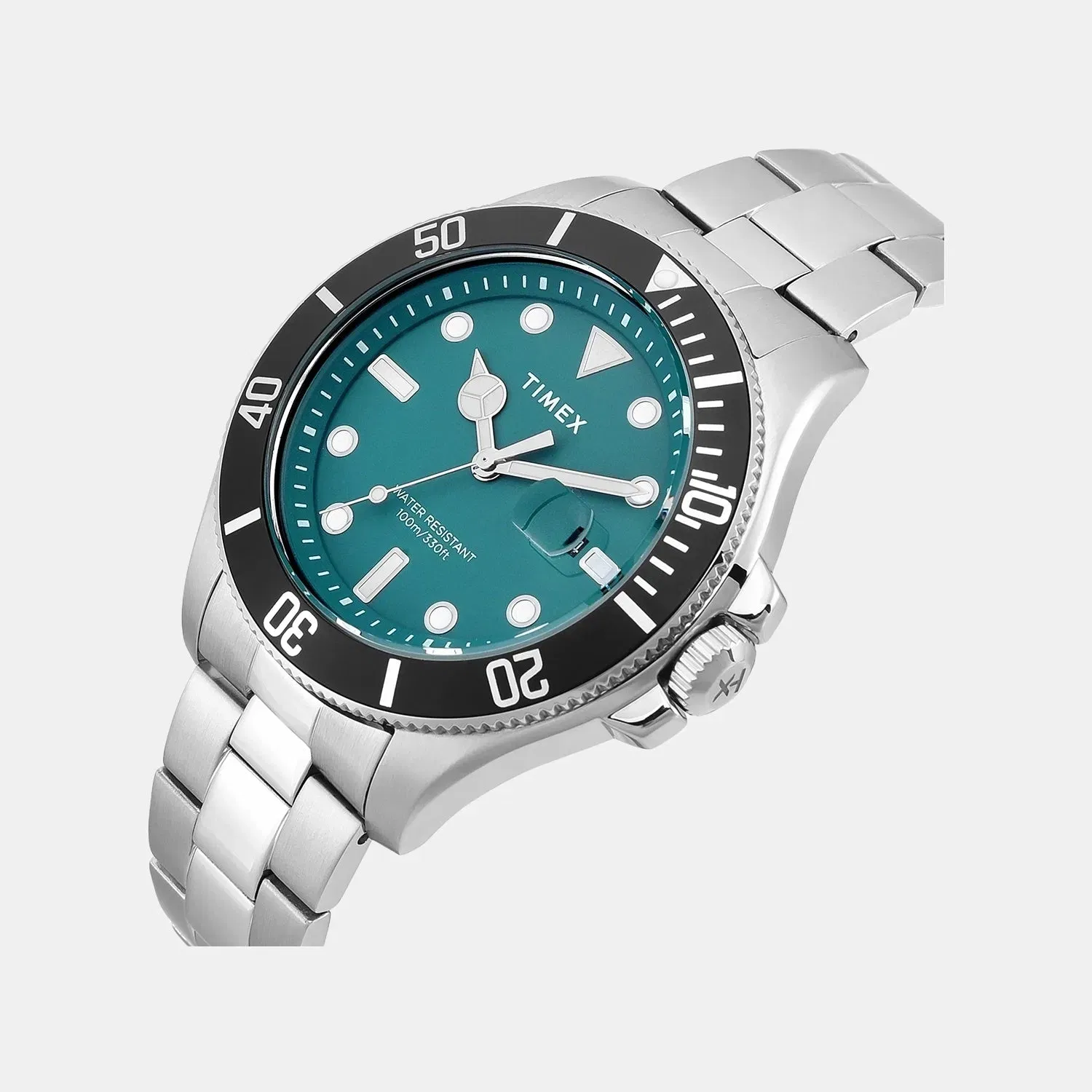 Timex Harborside Men Quartz Dial Analog Stainless Steel Watch Tweg27003