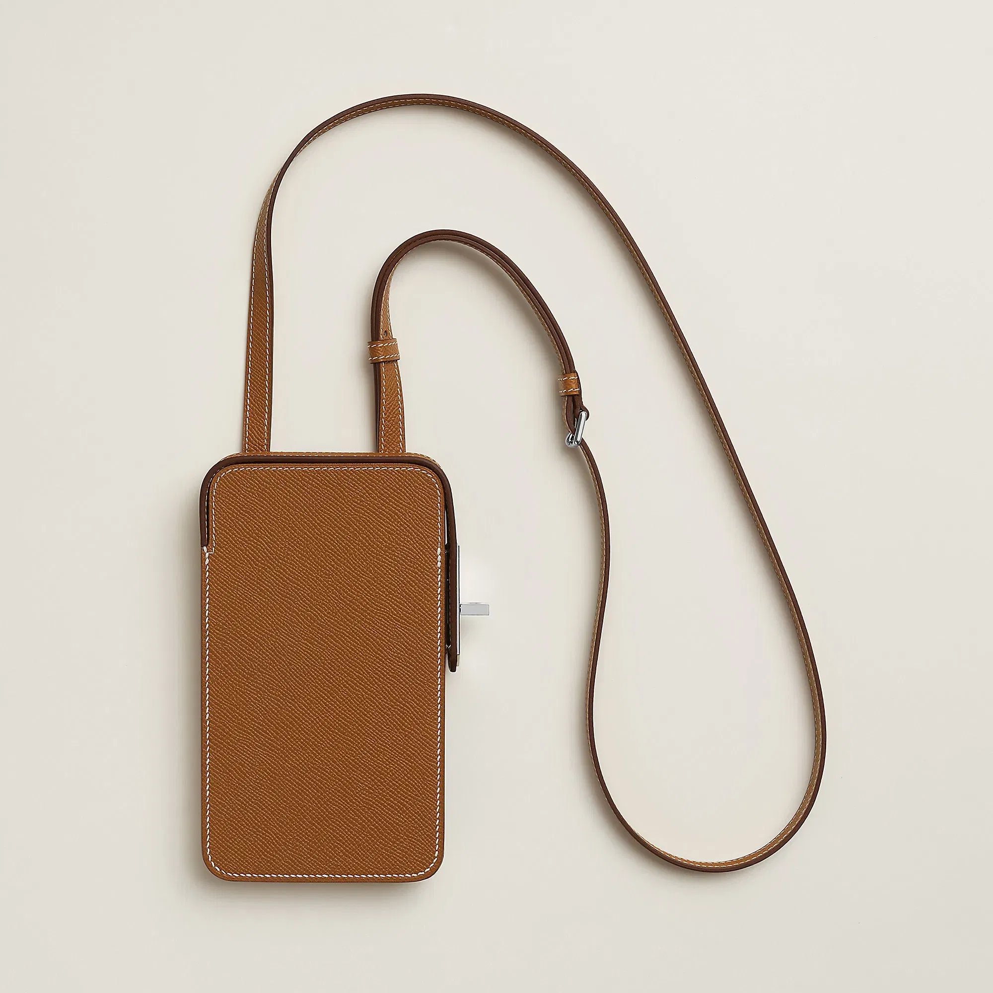 Hermes Hac A Box Phone Case Toupe