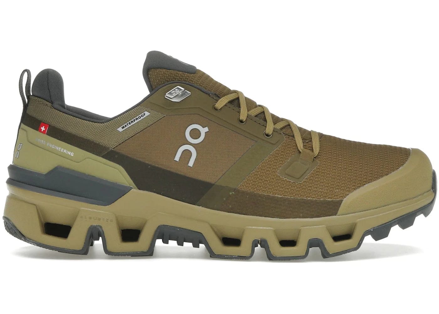 On Running Cloudwander Waterproof Hunter Safari Womens