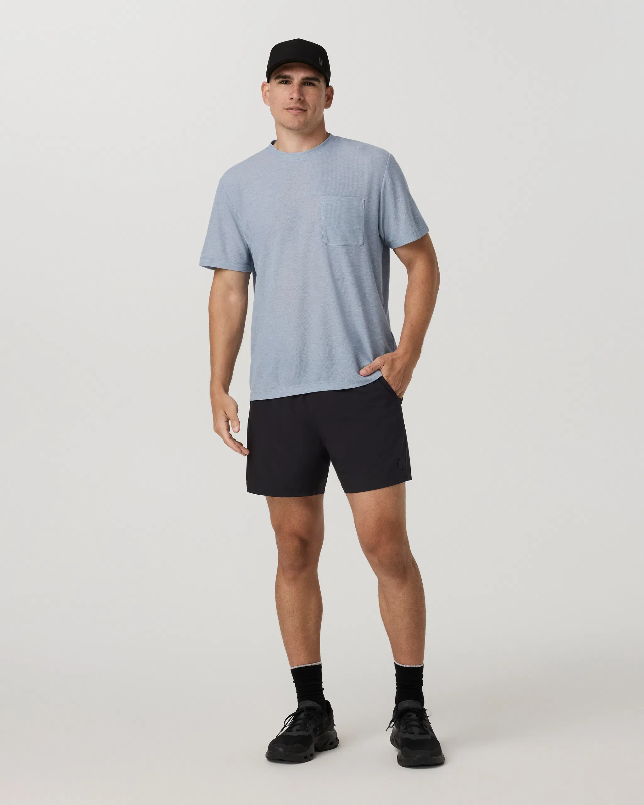 Vuori Short Sleeve Micro Waffle T-Shirt Relaxed Fit