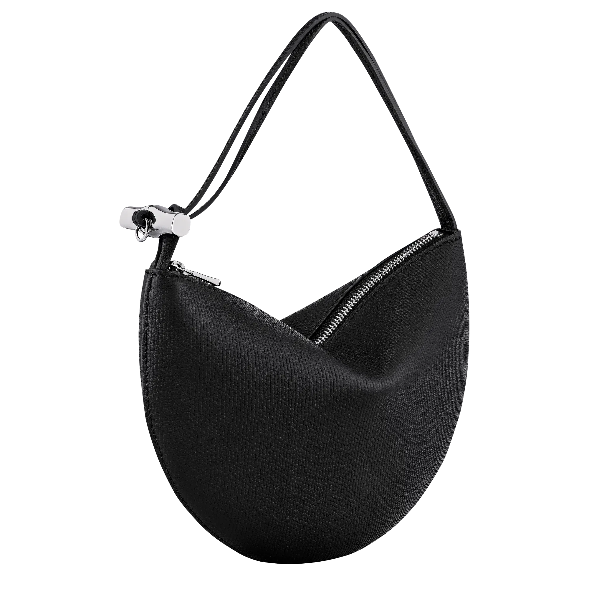 Longchamp Le Roseau Clutch Black
