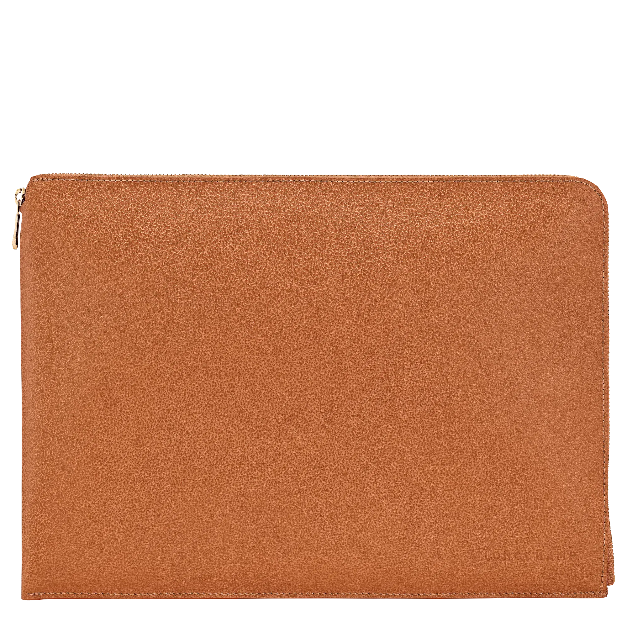 Longchamp Le Foulonné Laptop case Amber