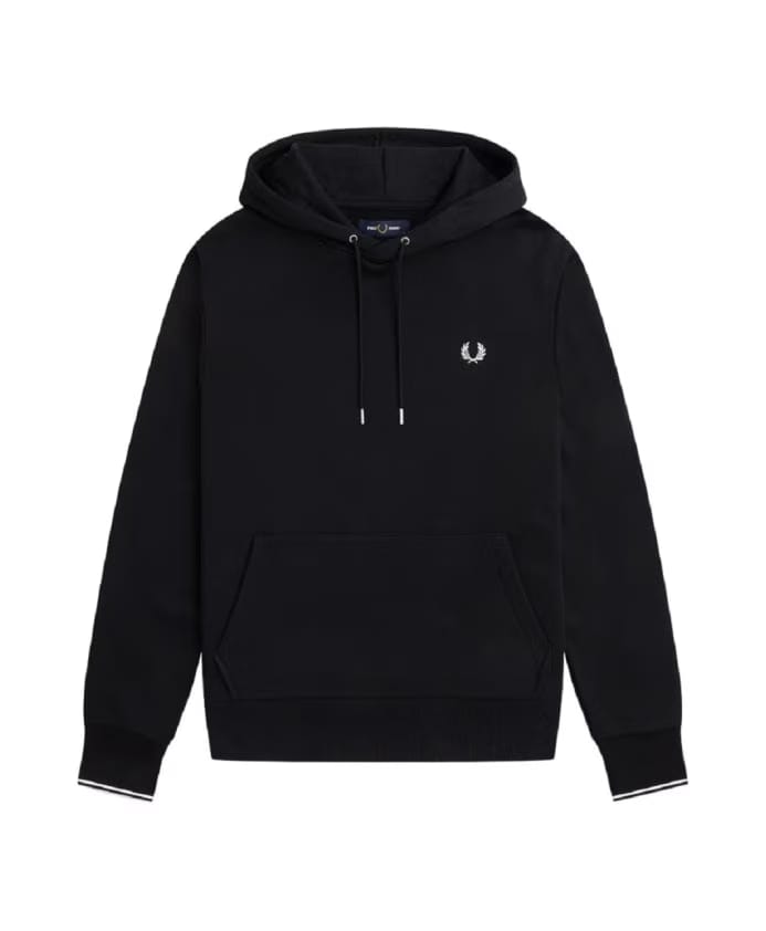 Fred Perry Tipped Hooded Sweatshirt