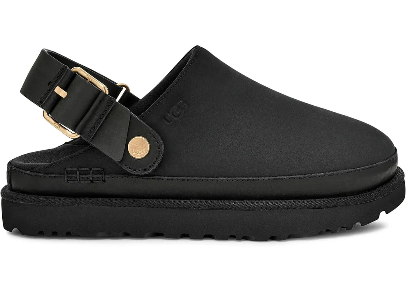 Ugg Goldenstar Villa Clog Black Womens
