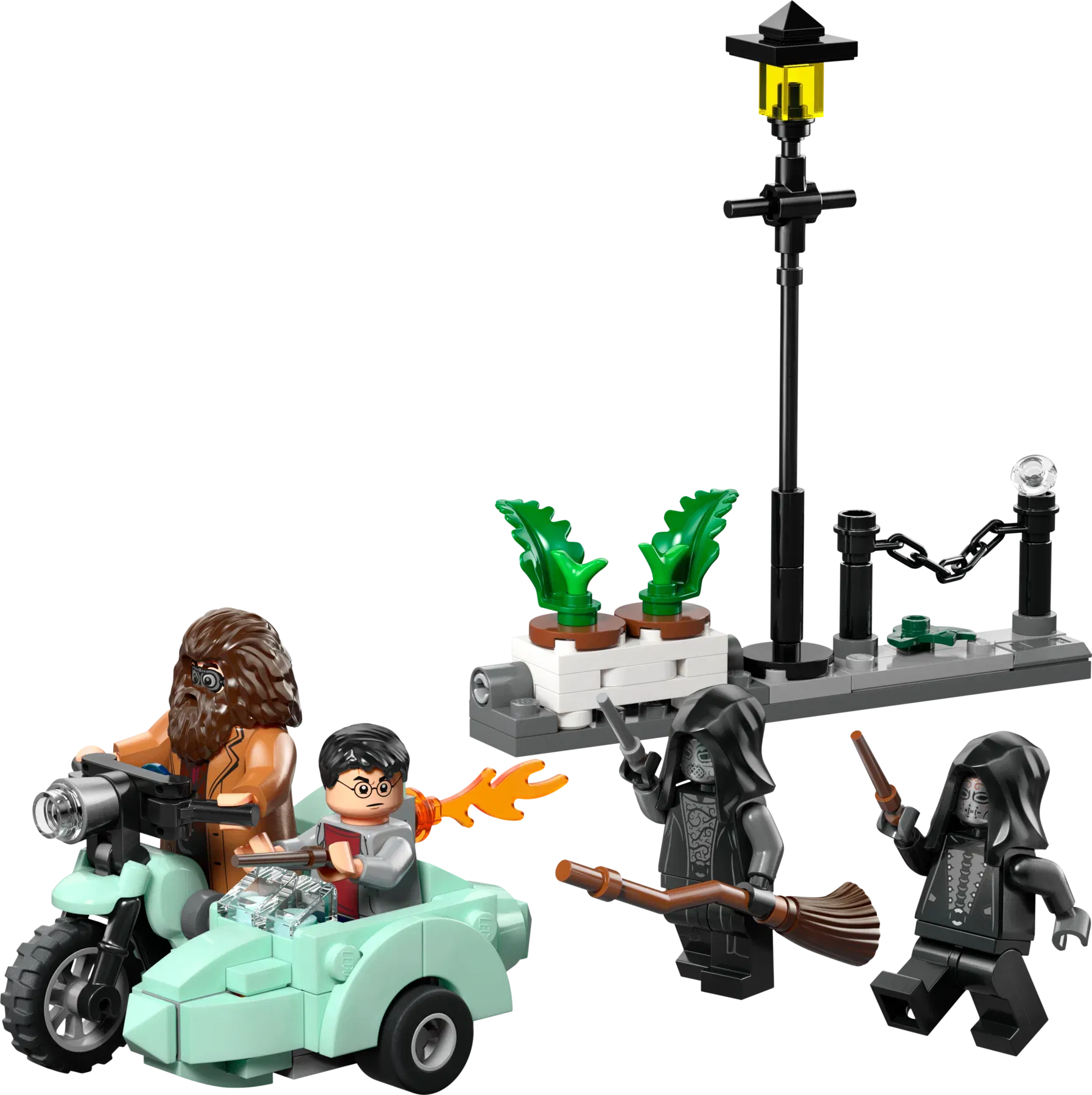 Lego Hagrid  Harrys Privet Drive Escape