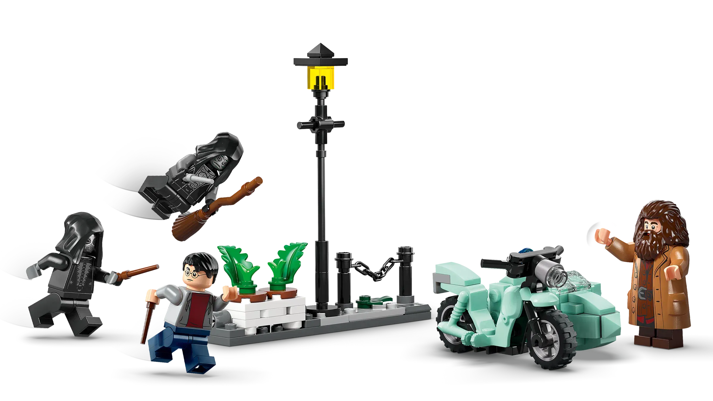 Lego Hagrid  Harrys Privet Drive Escape