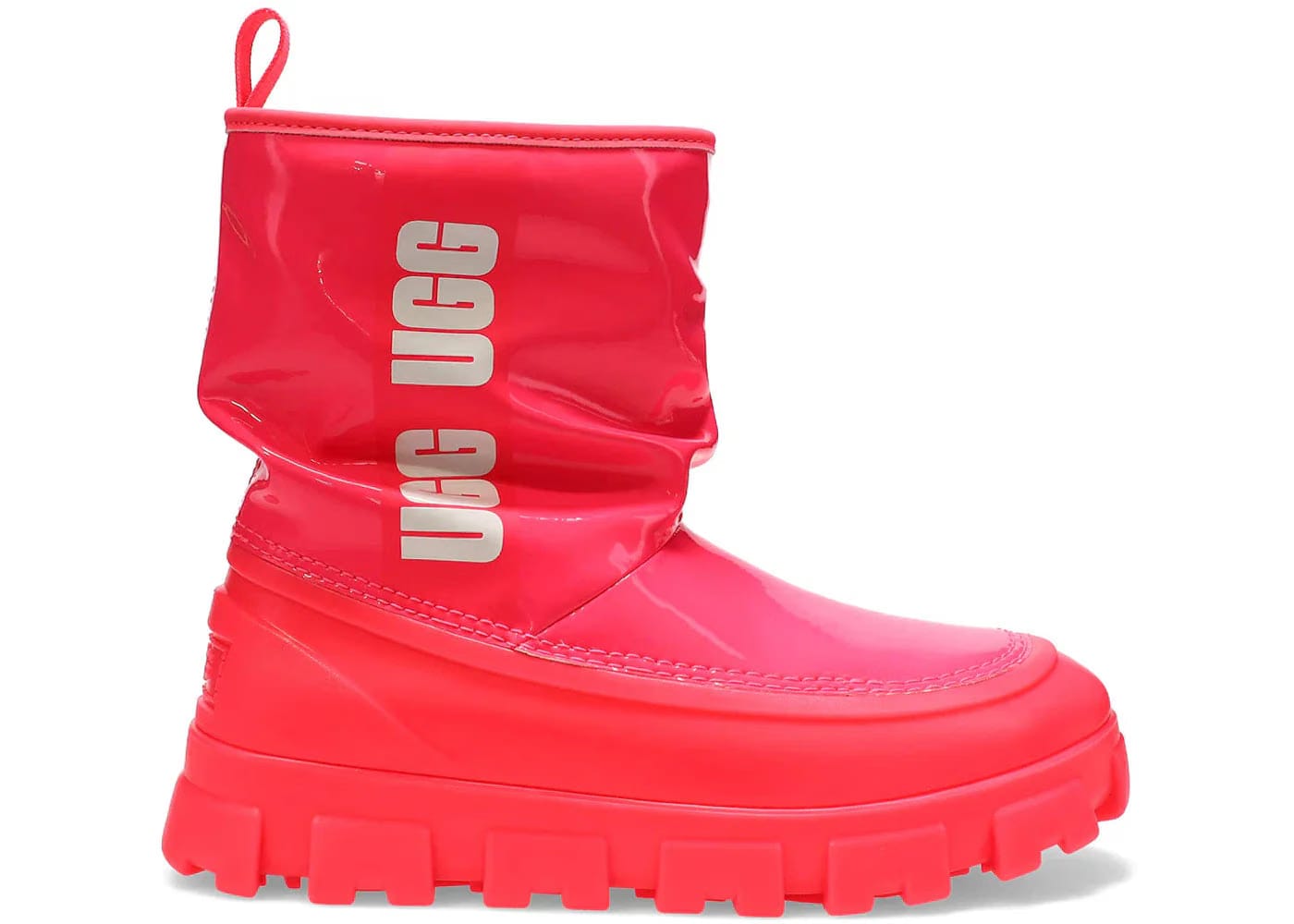 Ugg Classic Brellah Mini Boot Super Coral Womens