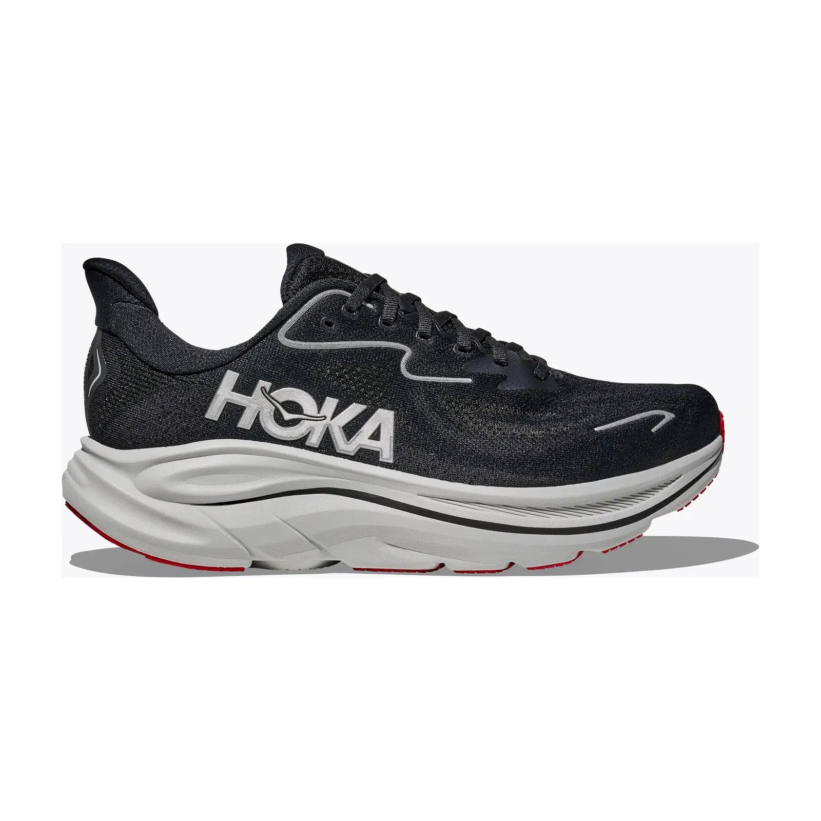 Hoka 'S Clifton 10 Black Silver