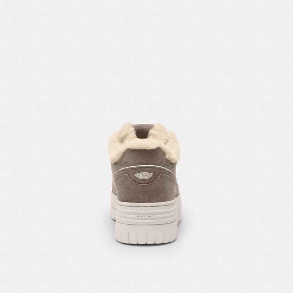 Women's Coach Soho Platform Sneaker Chalk Grey Birch