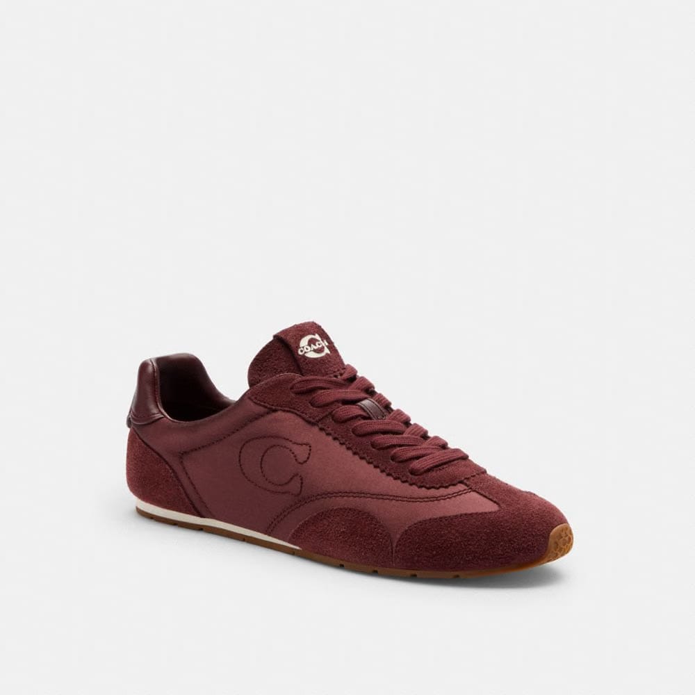 Women's Coach Flat Sneaker Merlot