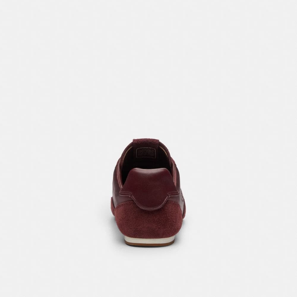 Women's Coach Flat Sneaker Merlot