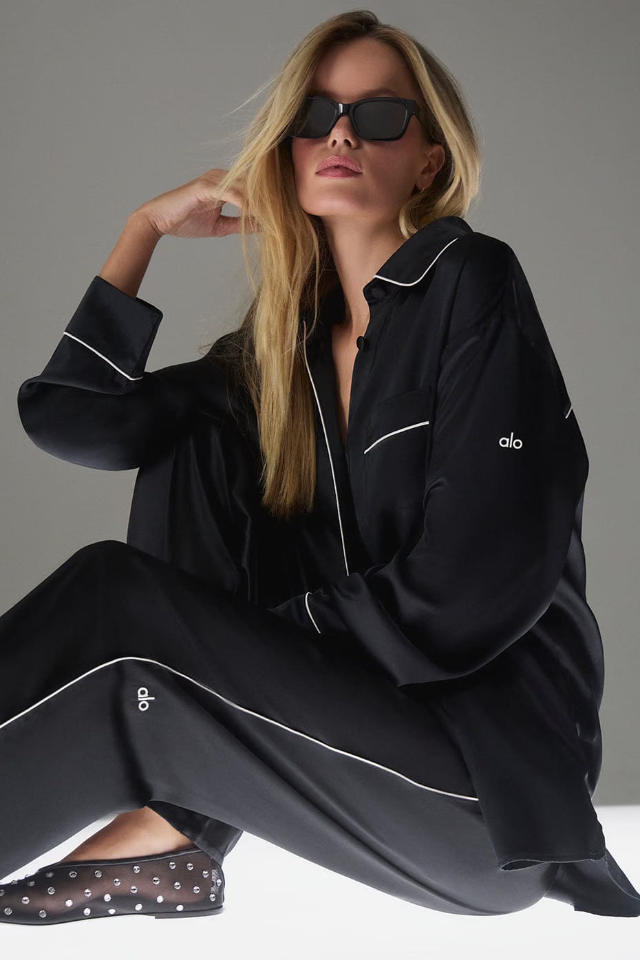 Courchevel Silk Button Down