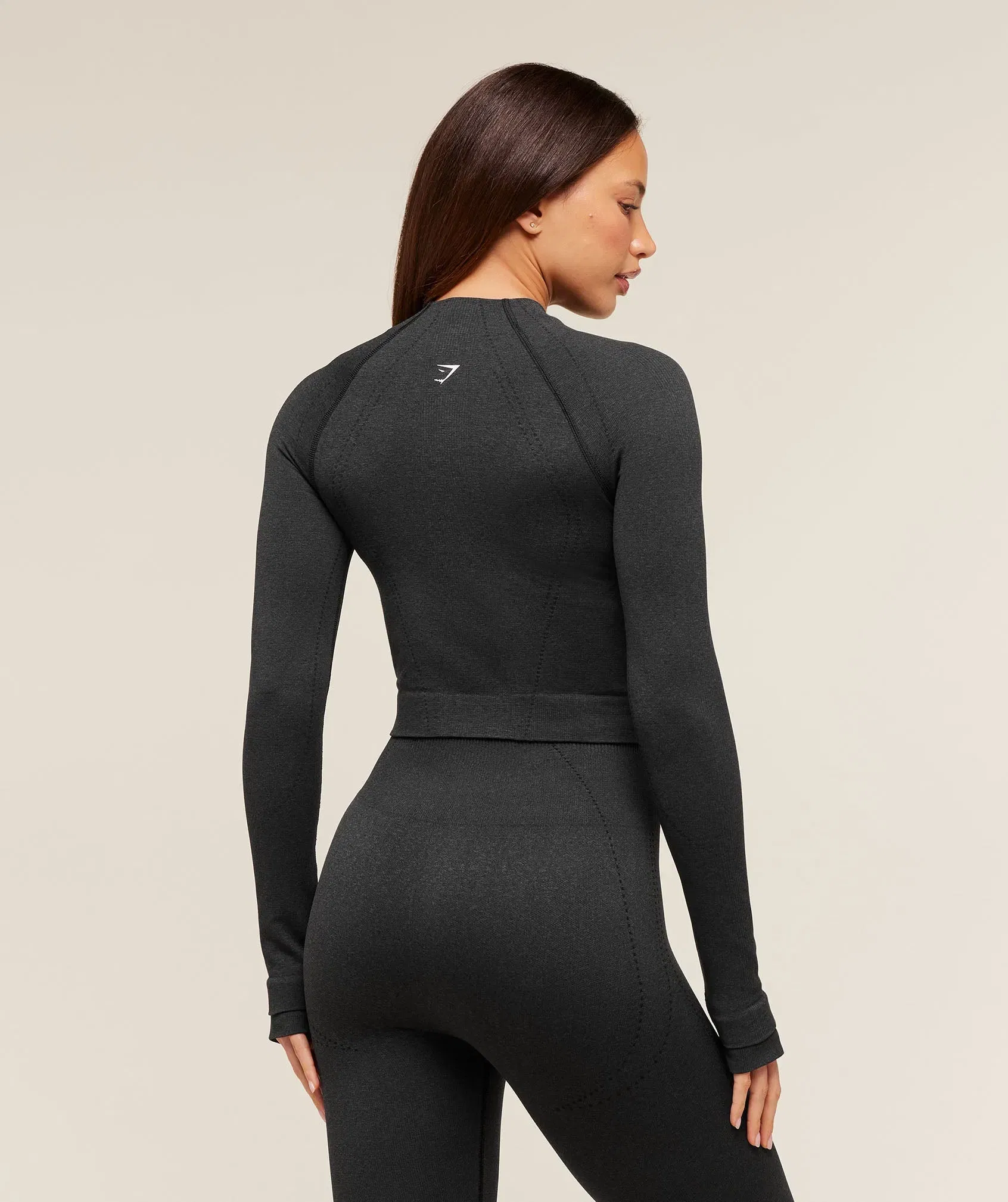 Gymshark Vital Warm Jacket - Black Marl